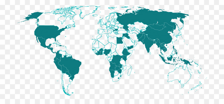 Mapa Mundial，Continentes PNG