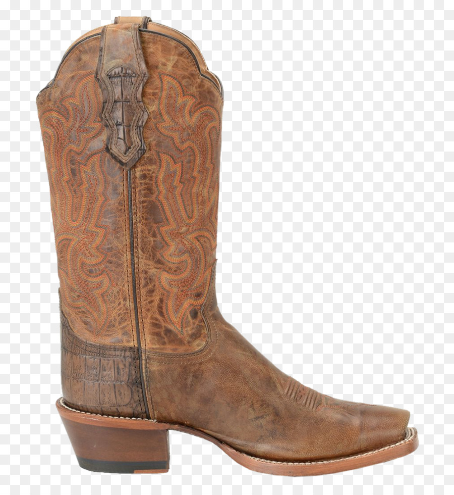 Bota De Cowboy Marrom，Couro PNG