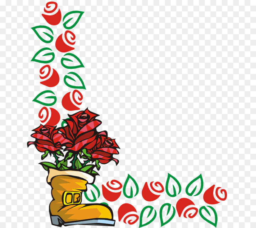 Design Floral，árvore De Natal PNG