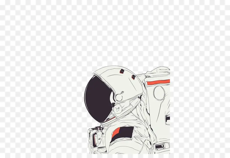Astronauta，Desenho PNG