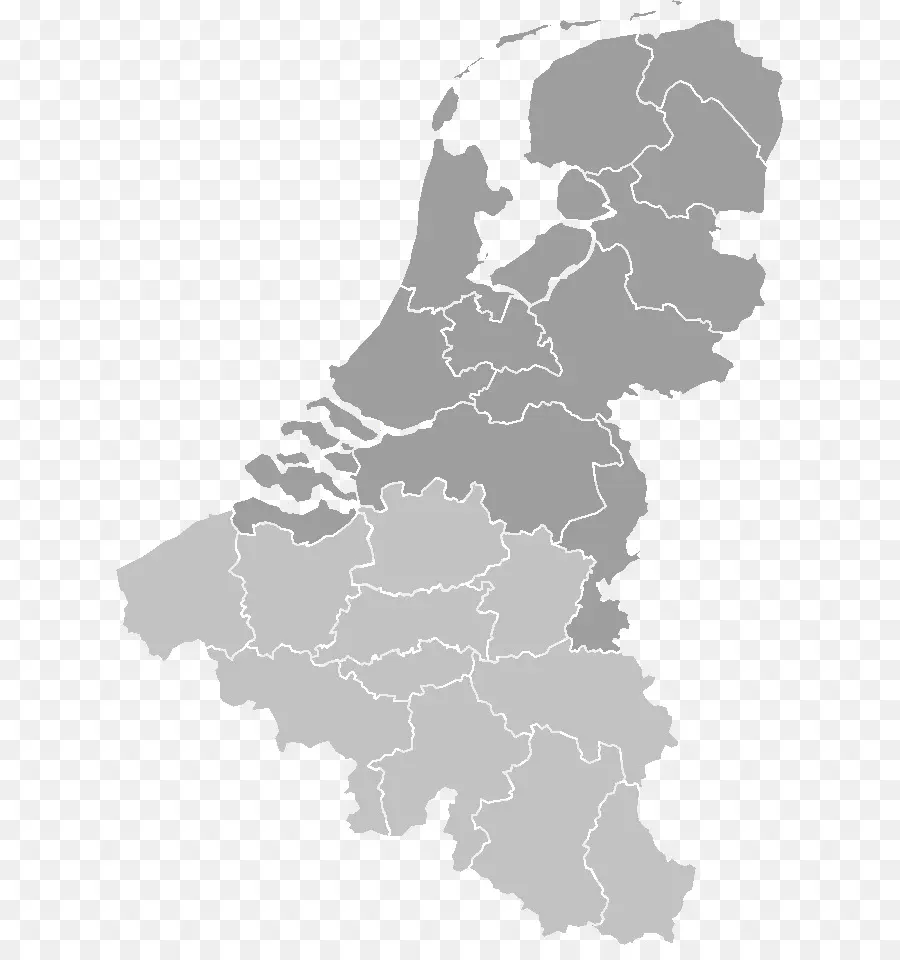 Mapa Da Holanda E Da Bélgica，Geografia PNG