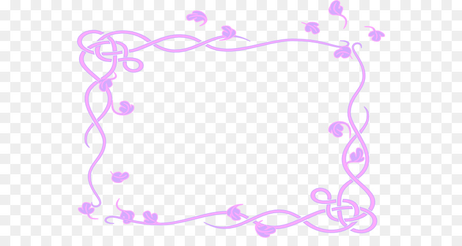 Guirlanda Floral，Roxo PNG