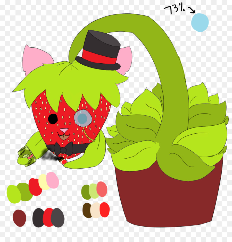 Personagem，A Floração Da Planta PNG