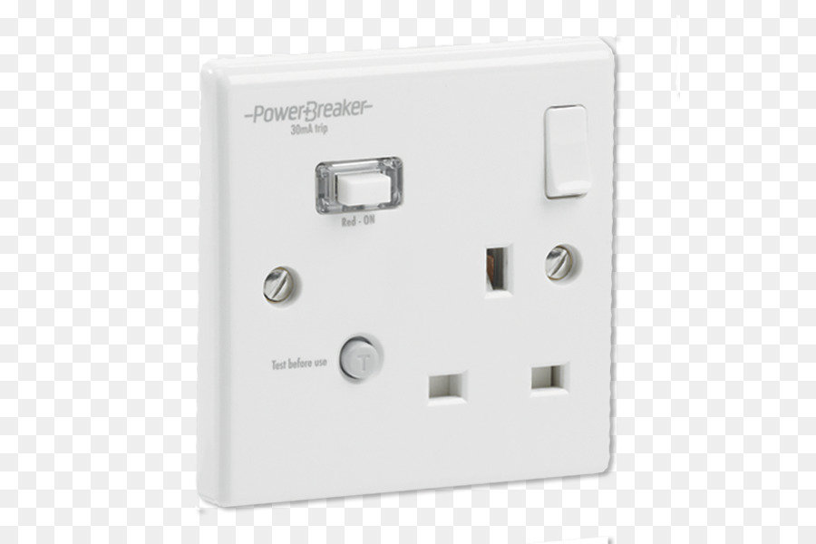 Residualcurrent Dispositivo，Alimentação Ca De Plugues E Tomadas PNG