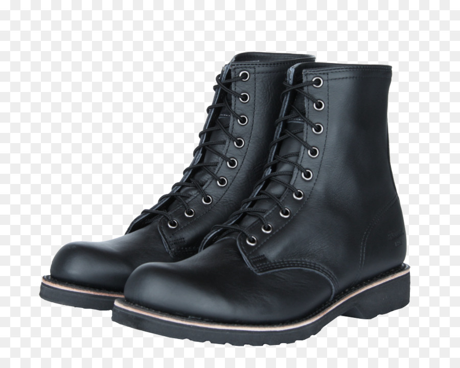 Botas Pretas，Couro PNG