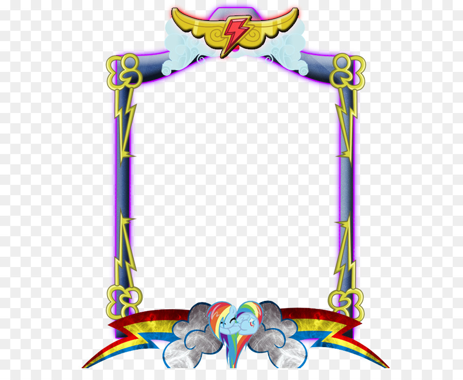 Rainbow Dash，Molduras PNG