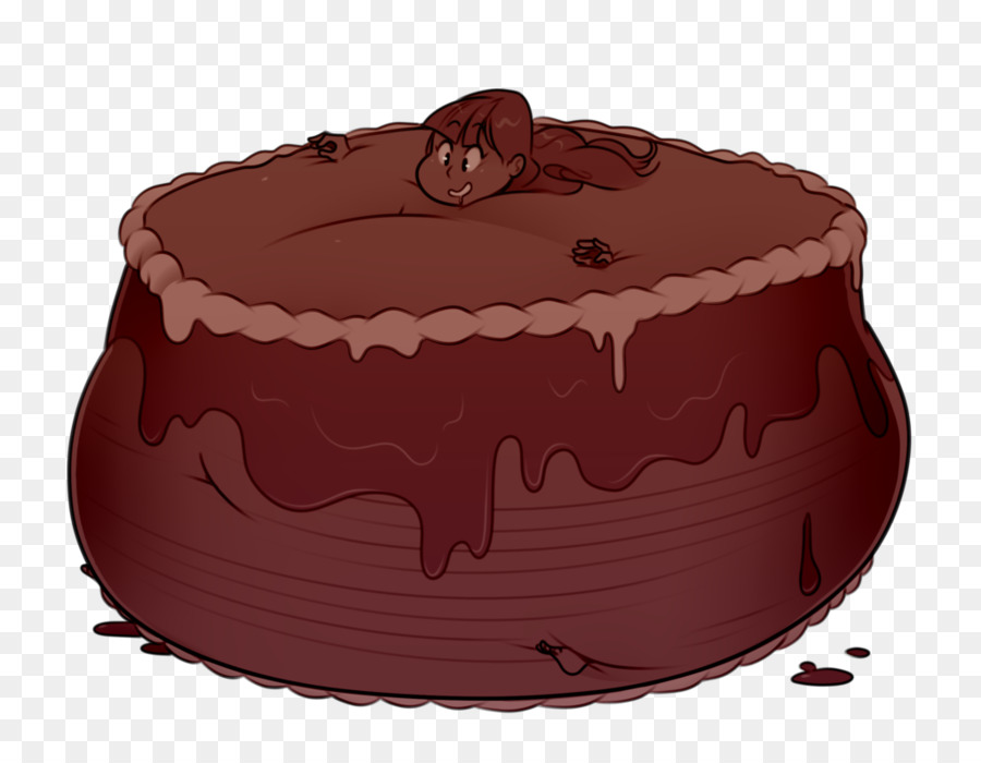 Bolo De Chocolate，Ganache PNG