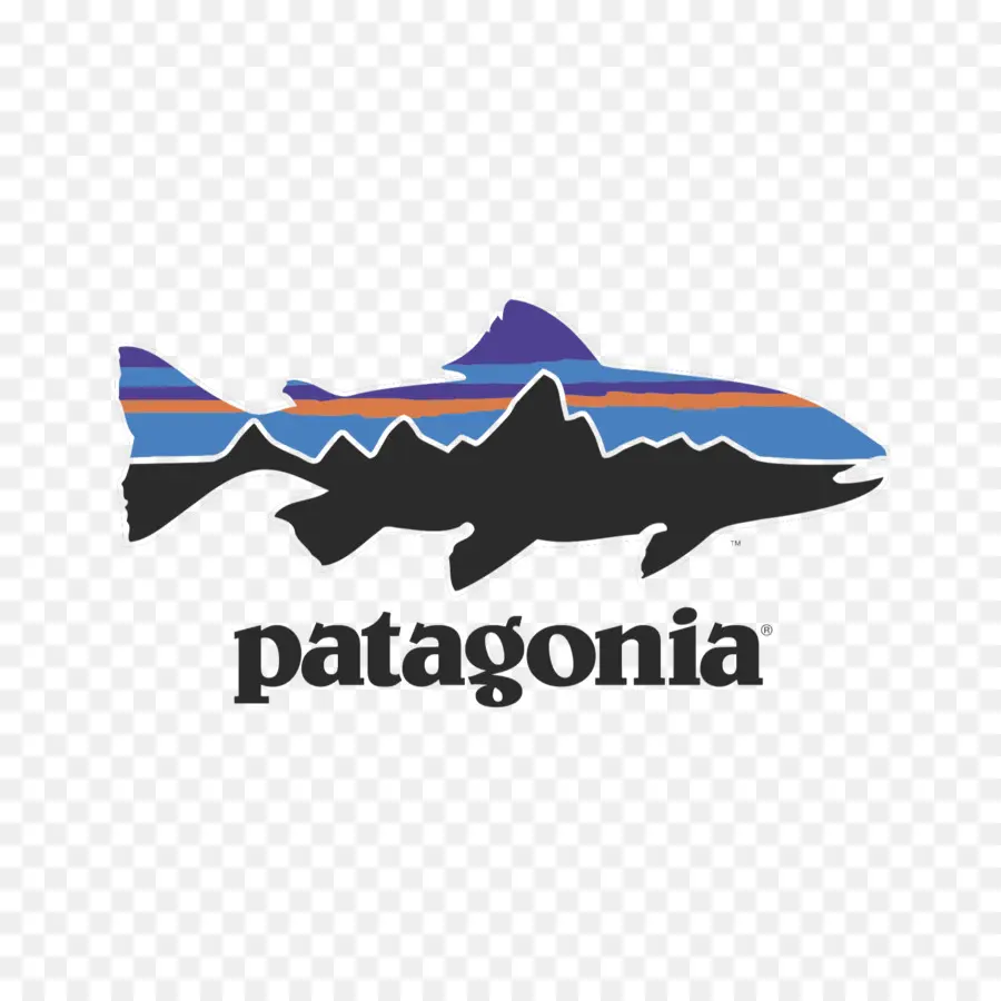 Logotipo Da Patagônia，Peixe PNG