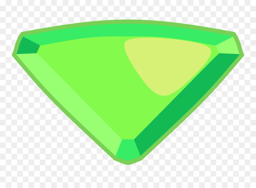 Gema Verde，Formato De Diamante PNG