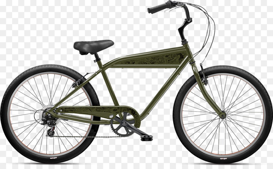 Bicicleta Verde，Bicicleta PNG