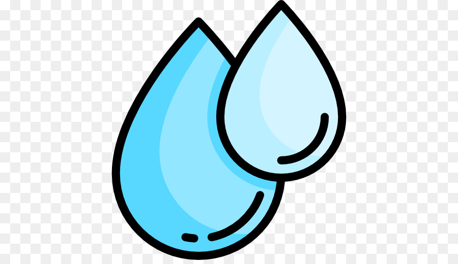 Gota De água Azul，Água PNG