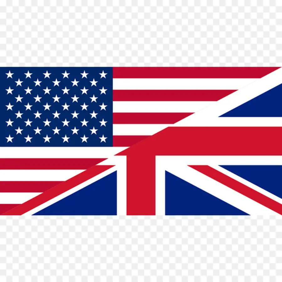Estados Unidos，Comparação De Inglês Americano E Britânico PNG