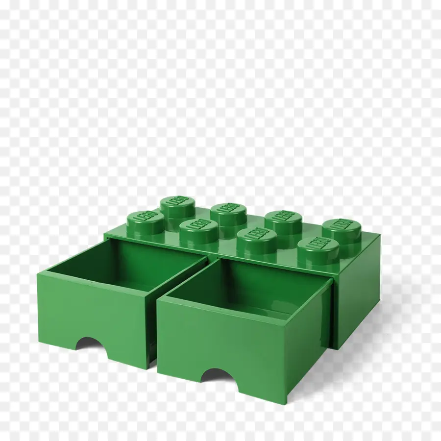 Armazenamento De Lego，Verde PNG