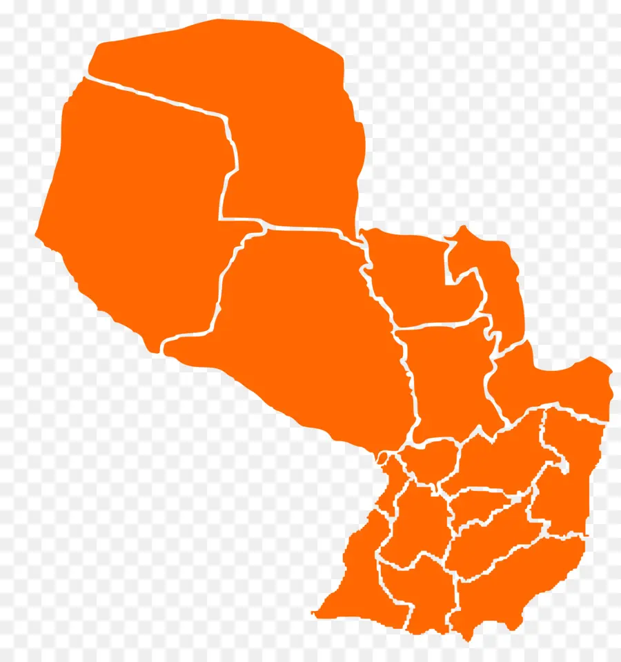 Mapa Do Paraguai，País PNG