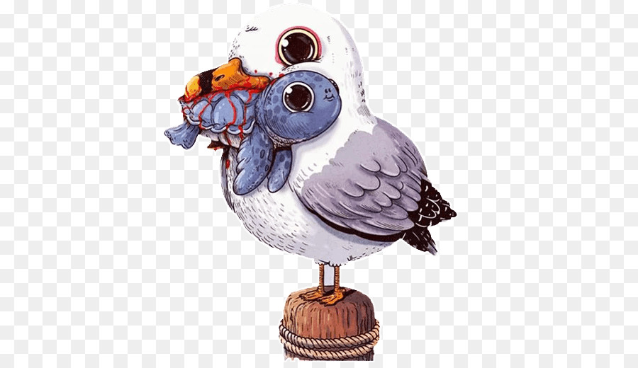 Pássaro De Desenho Animado，Gaivota PNG