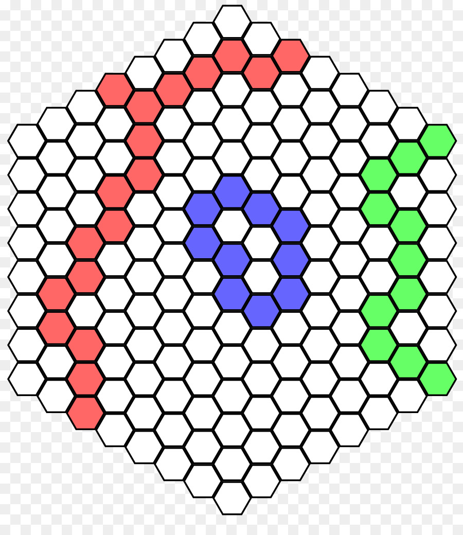 Grade Hexagonal，Padrão PNG