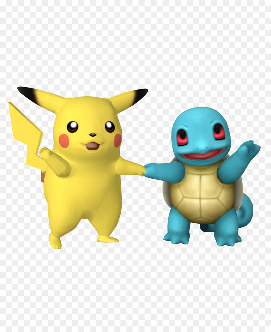 Pikachu E Squirtle，Pokémon PNG