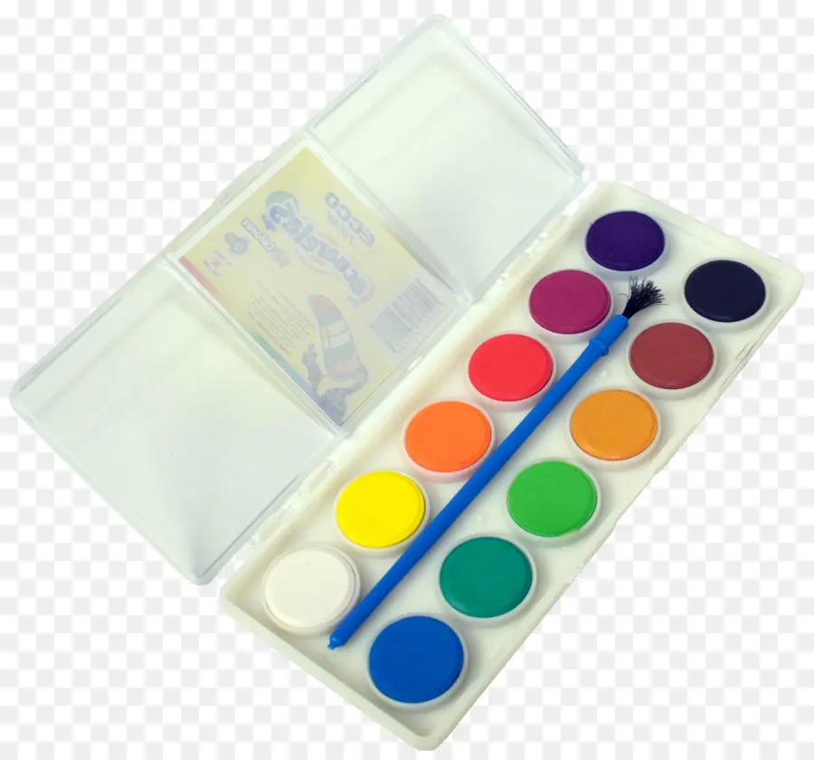 Paleta Aquarela，Pintar PNG