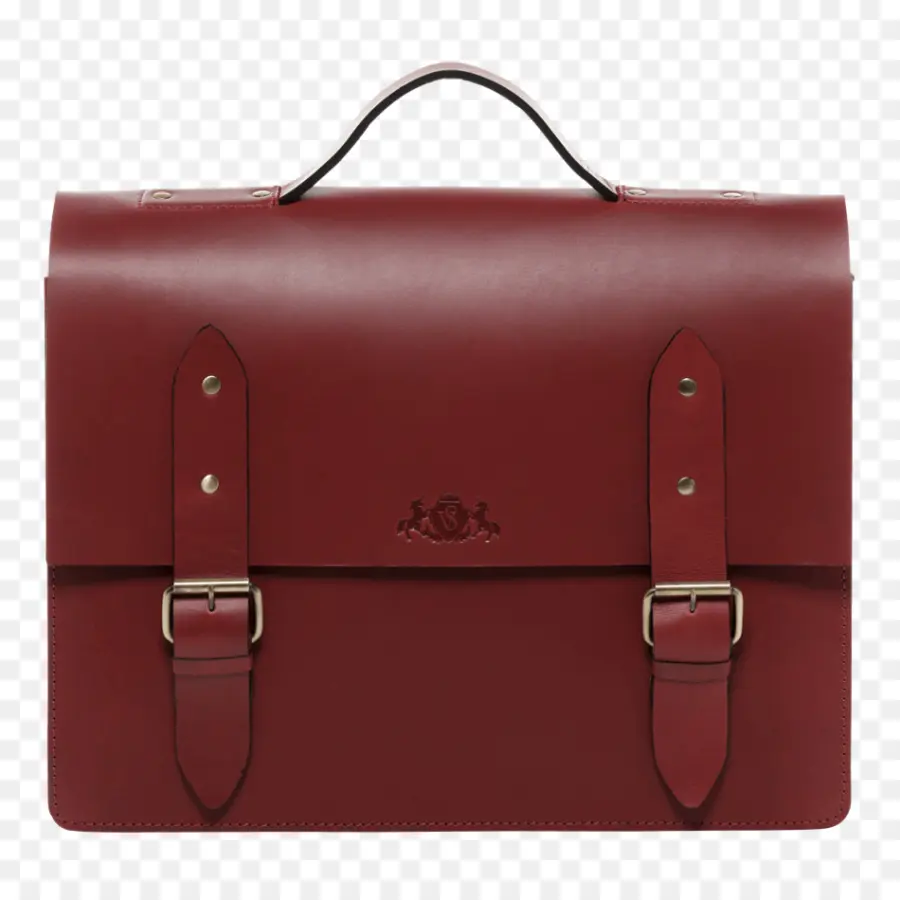 Bolsa De Couro Vermelha，Couro PNG