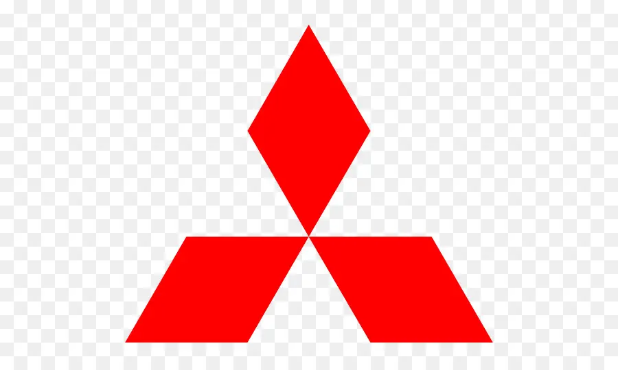 Logotipo Diamante Vermelho，Mitsubishi PNG