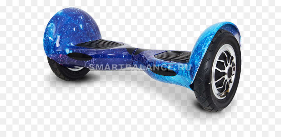 Selfbalancing Scooter，Azul PNG