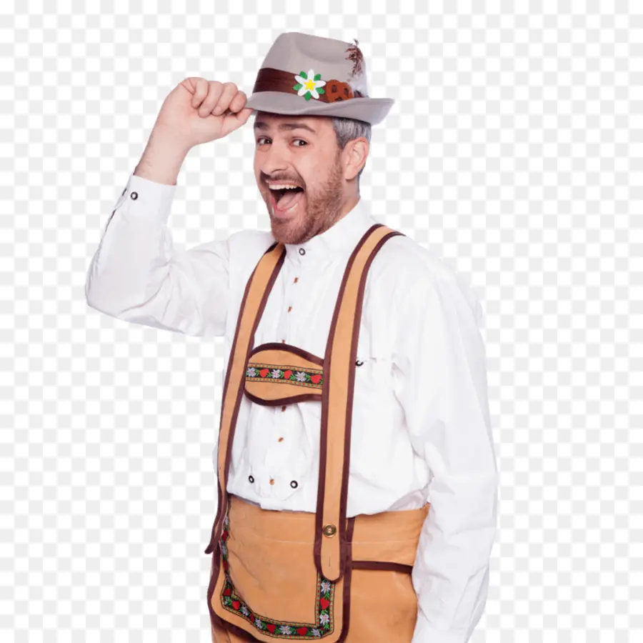 Homem Em Traje Tradicional，Chapéu PNG