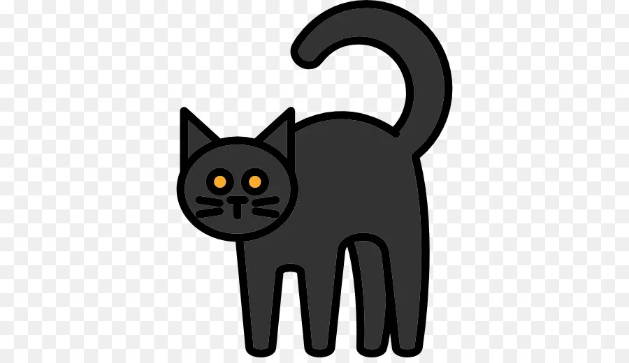 Gato Preto，Felino PNG