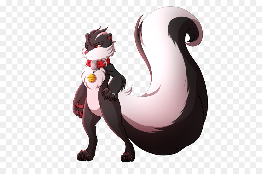 Skunk Antropomórfico，Desenho Animado PNG