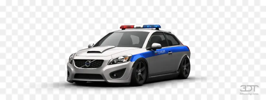 O Carro De Polícia，Carro PNG