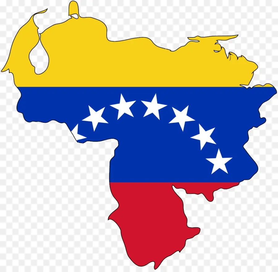 Bandeira Da Venezuela，Mapa PNG