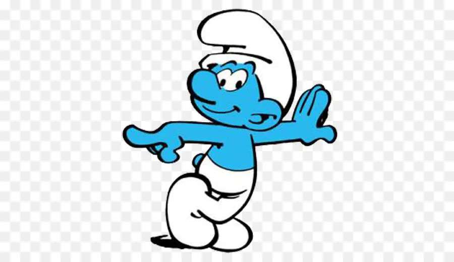 Smurf，Azul PNG