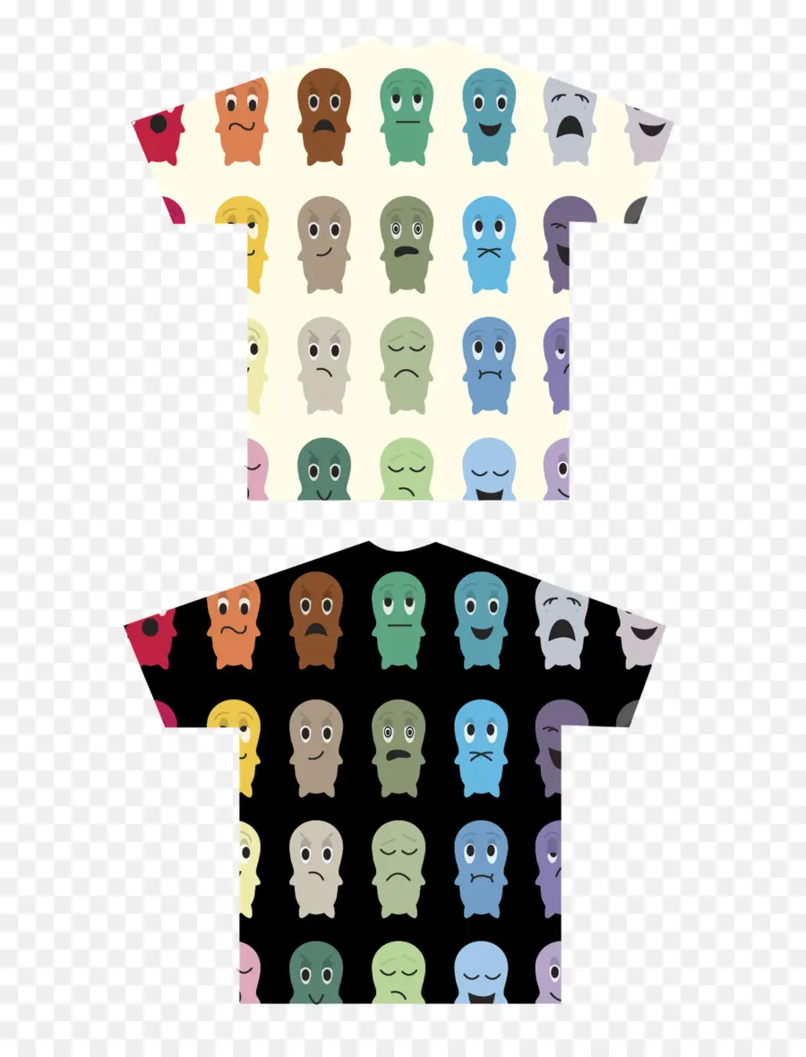 Camisetas Coloridas，Padrões PNG