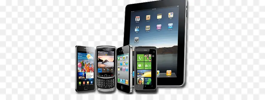 Smartphones E Tablets，Dispositivos Móveis PNG