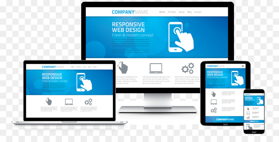 Responsive Web Design，Desenvolvimento Web PNG