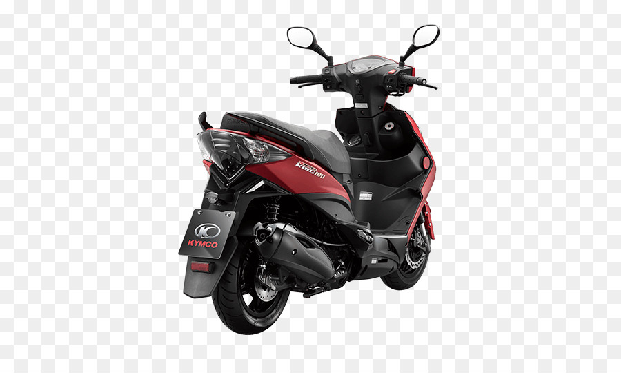 Motocicleta Vermelha E Preta，Scooter PNG