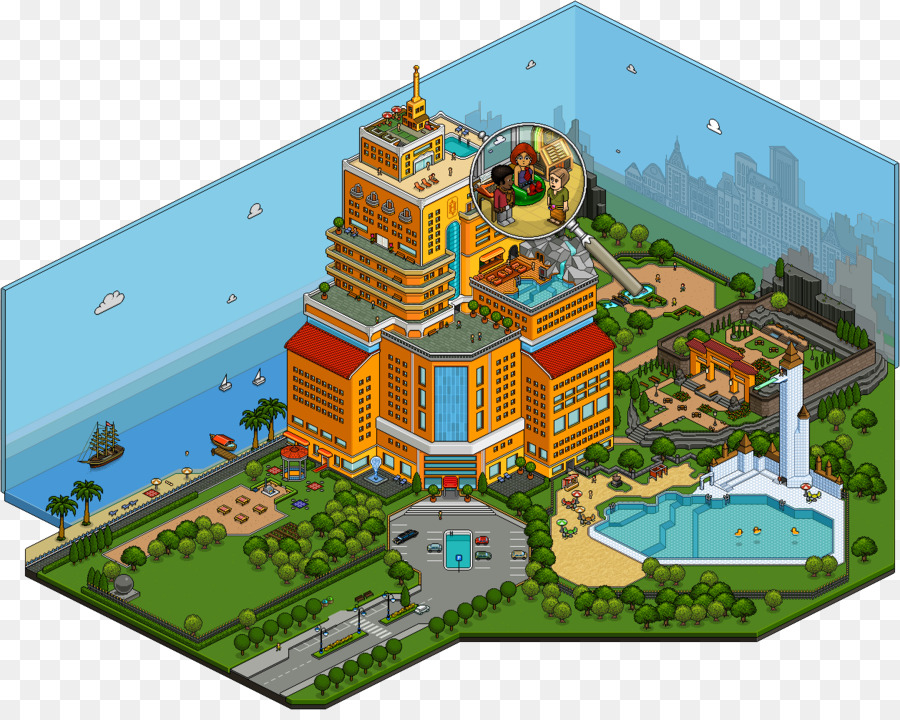 Edifício Pixel Art，Jogo PNG