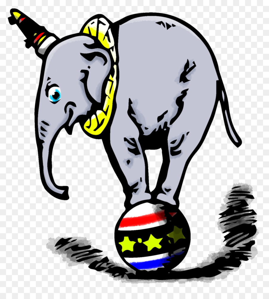 Elefante De Circo，Elefante PNG