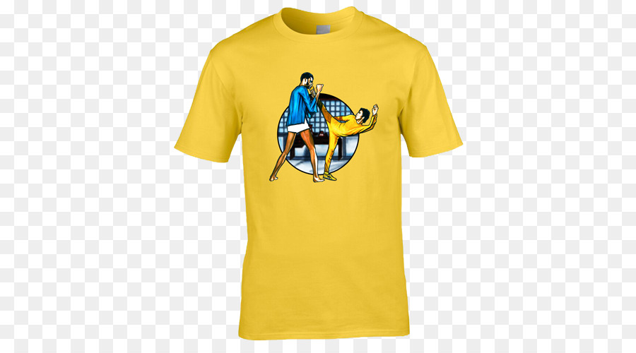 Camiseta Amarela，Gráfico PNG