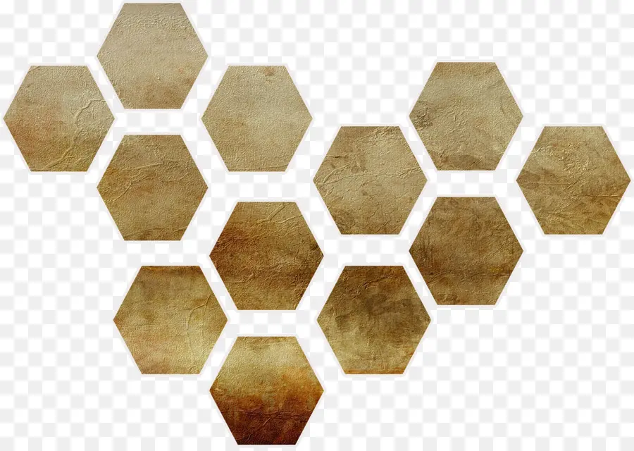 Azulejos Hexágonos，Azulejos PNG