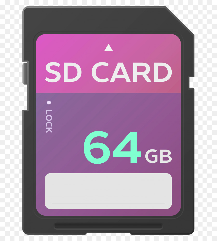 Cartão Sd De 64gb，Memória PNG