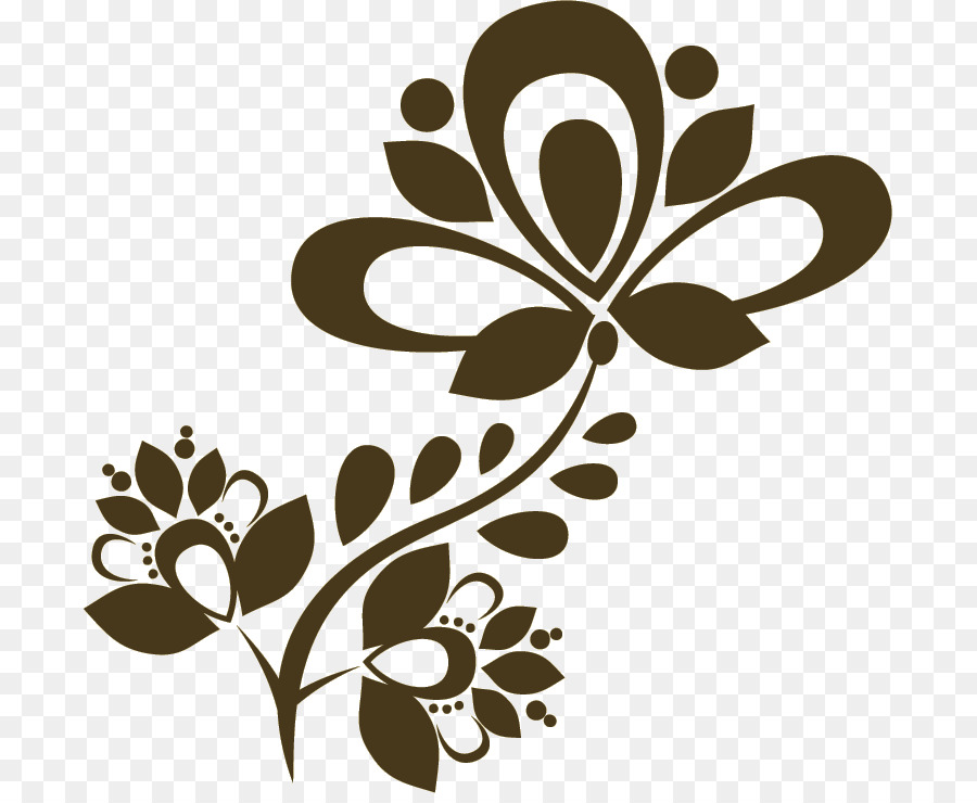 Desenho Floral，Flor PNG