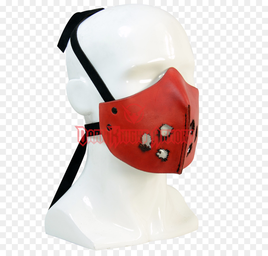 Máscara Facial，Vermelho PNG