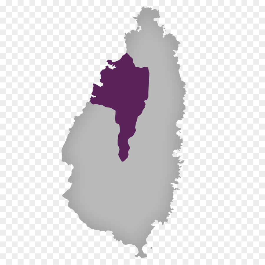 Geografia De Santa Lúcia，Mapa PNG