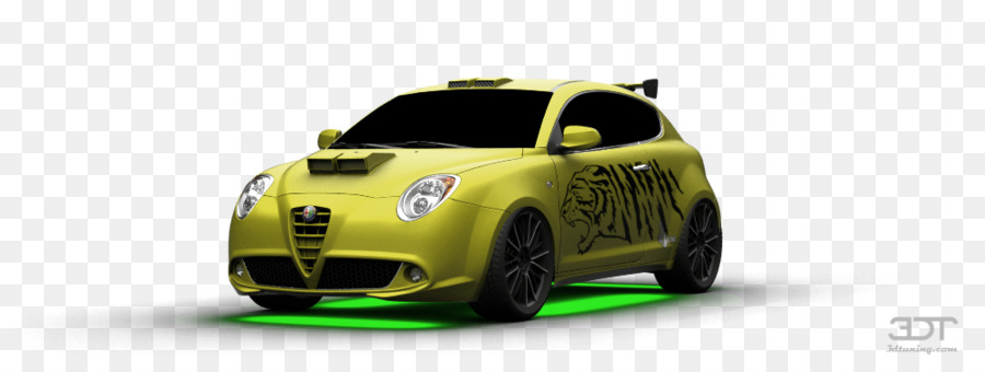 Carro Amarelo，Carro PNG