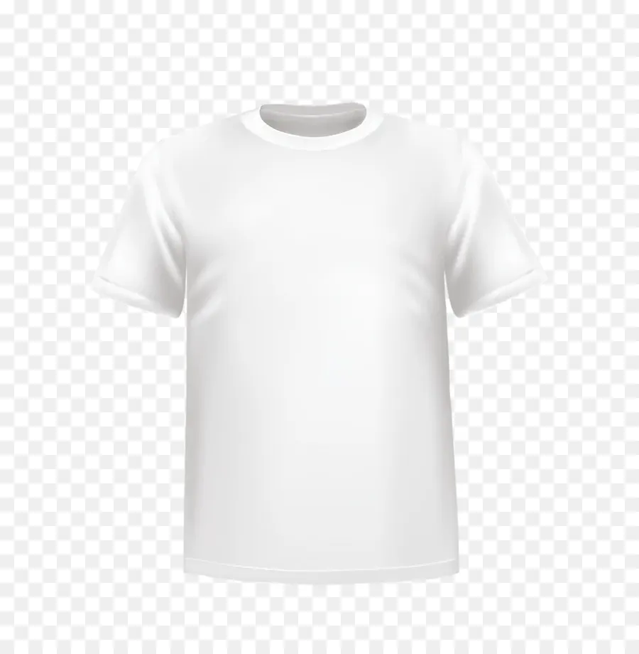 Camiseta Branca，Camisa PNG