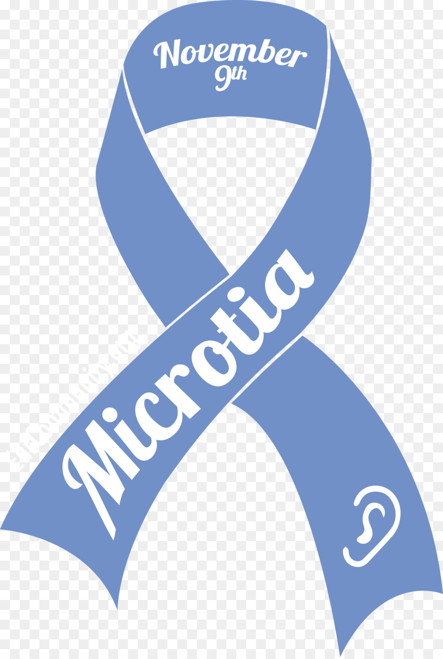 Fita De Conscientização Sobre Microtia，Microtia PNG