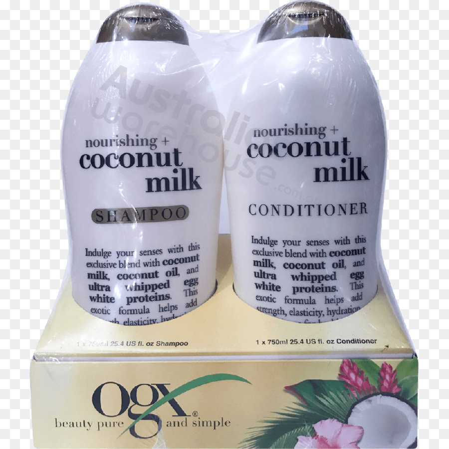 A Ogx De Nutrir O Leite De Coco Condicionador，A Ogx De Nutrir O Leite De Coco Shampoo PNG