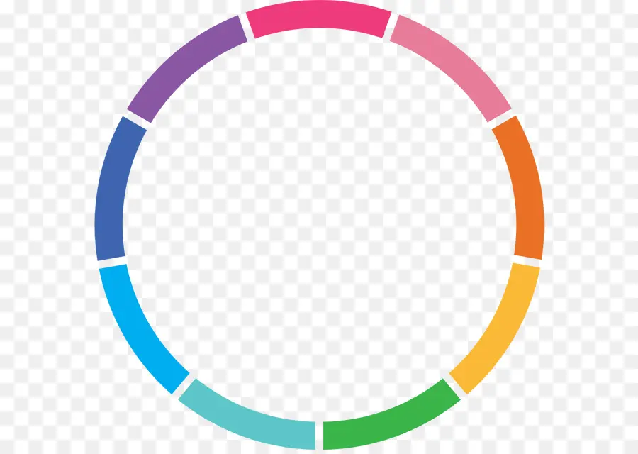 Gráfico Circular Colorido，Diagrama PNG