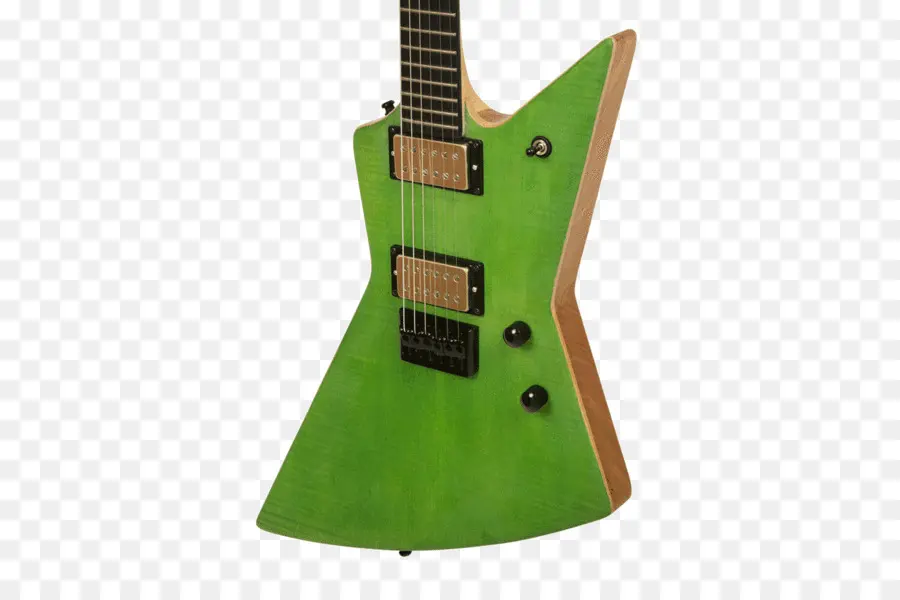 Guitarra Verde，Elétrico PNG