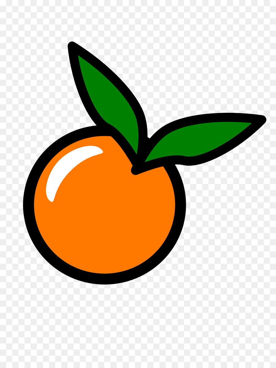 Laranja，Folha PNG